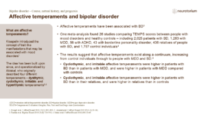 Affective temperaments and bipolar disorder 