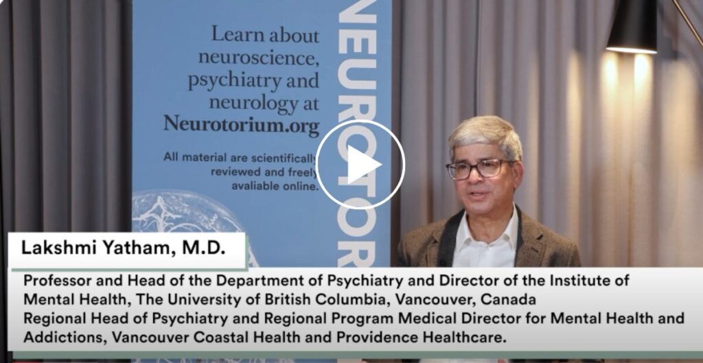 In this video, Professor Dr. Lakshmi N. Yatham discusses the recent findings in Bipolar Disorder research, what he finds most exciting, and what the future holds for the diagnosis and treatment of Bipolar Disorder.