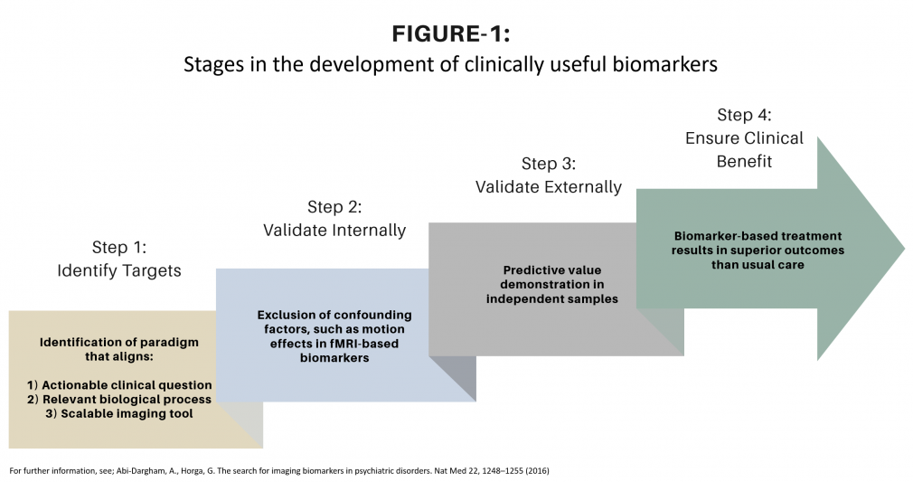 Stages in the development of clinically useful biomarkers