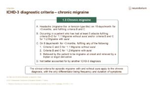 Migraine History Definitions And Diagnosis – Slide16