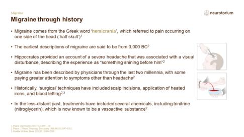 Migraine History Definitions And Diagnosis – Slide2