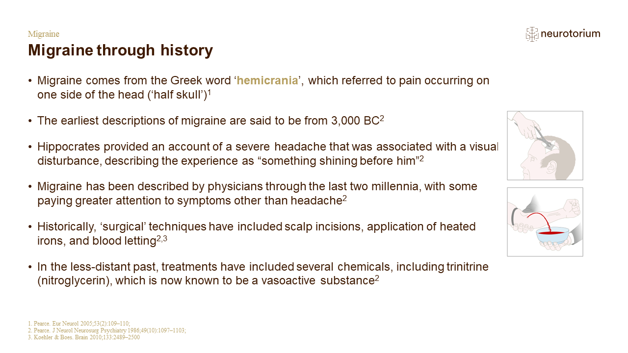 Migraine History Definitions And Diagnosis – Slide2