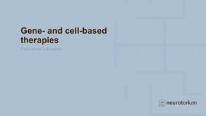 Gene- and cell-based therapies