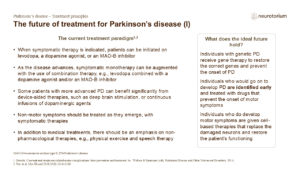 The future of treatment for Parkinson’s disease (I)